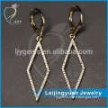 Factory wholesale fashion gold plated 925 silver women earings